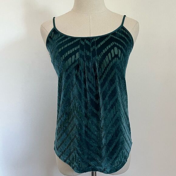 Lucky Brand Velvet Tank Jewel Tone XS - Picture 3 of 8